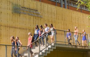 Fotografía del Instituto de Sociología, Escuela de Trabajo Social, Facultad de Ciencias Sociales