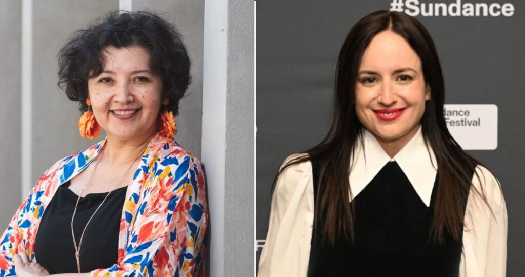 Fotos faciales de Claudia Petit y Maite Alberdi