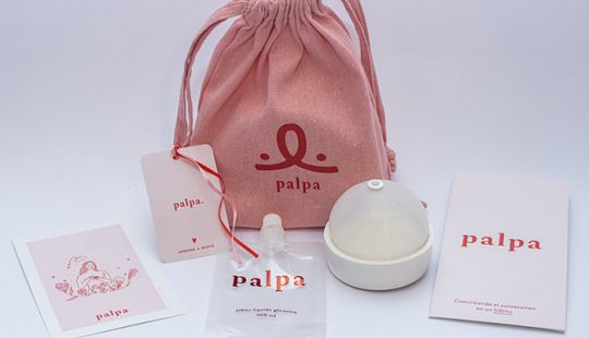 Fotografía de una serie de elementos con la palabra Palpa escritos